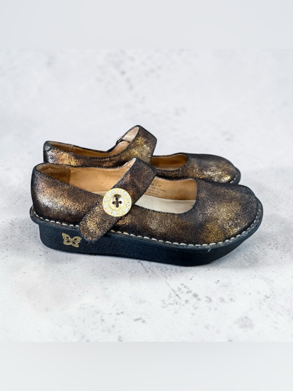 Alegria Paloma Mary Jane shoes size 37. US 7-7.5